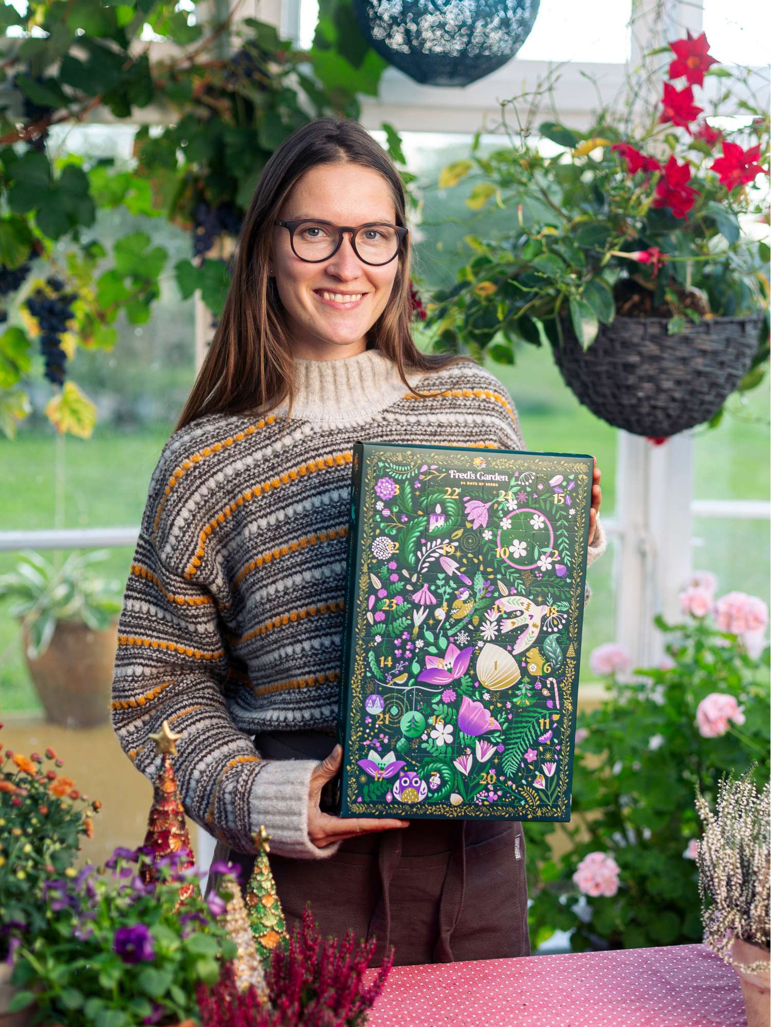 Fröjulkalender 2026 från Blomstervärlden